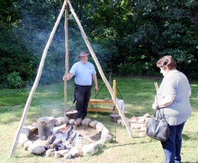 Cooking Over a Fire